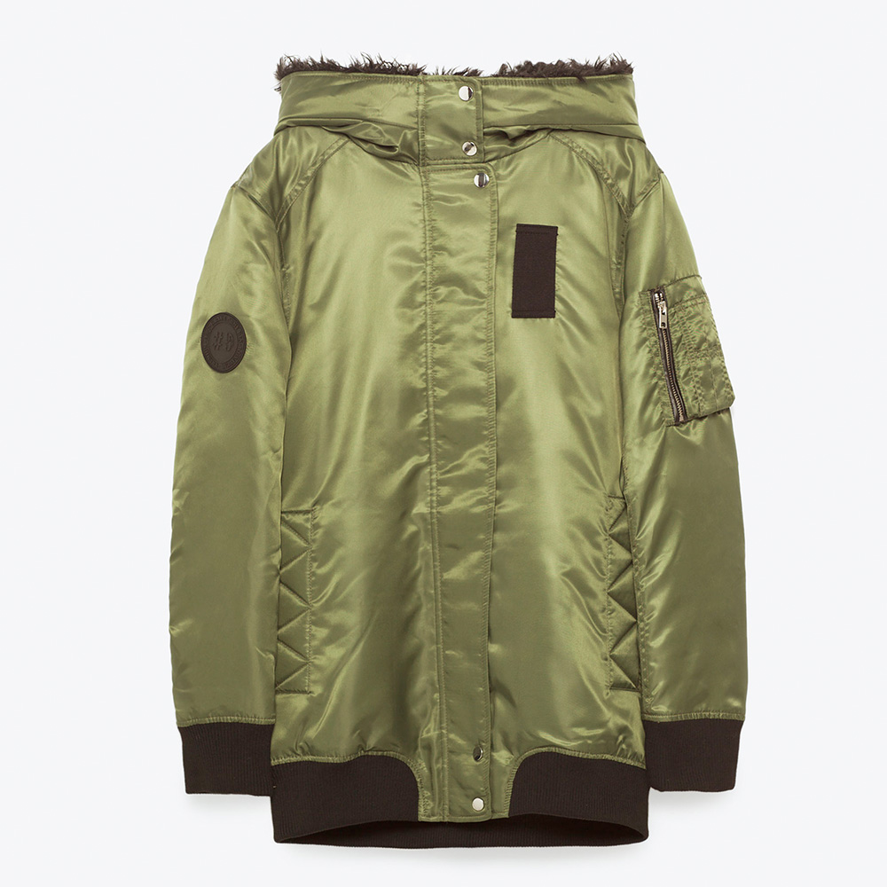 Hooded Bomber Jacket - Image 4